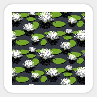 lotus flower pattern Sticker